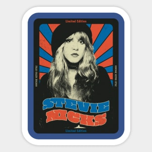 StevieNicks is Queennns - VINTAGE RETRO STYLE - POPART Sticker